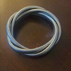 Metallic Coil Bracelet